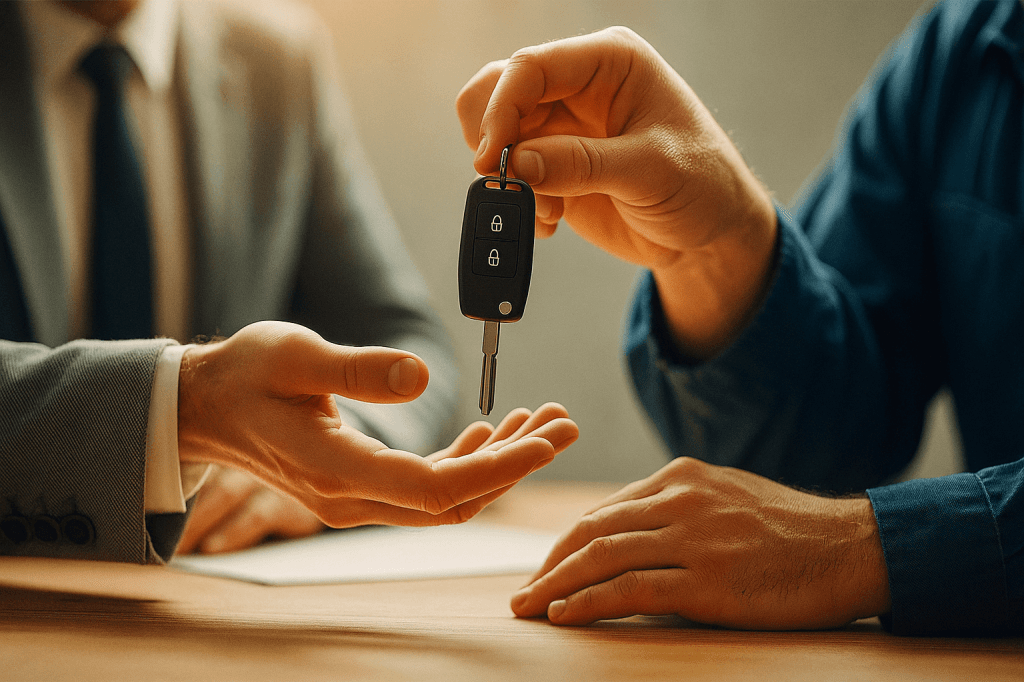 Bannière Les Démarreurs échange de clé de voiture